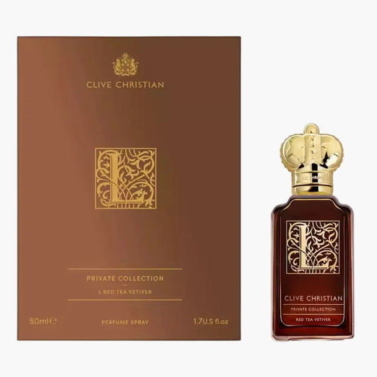 Clive Christian L Red Tea Vetiver EDP – 1.7 oz | Fresh Citrus Tea Fragrance for Men | DBoyd Fragrances