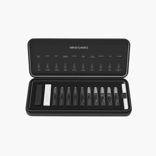 Mind Games Soulmate Collection Discovery Set – 10 x 7.5 mL Extrait de Parfum | DBoyd Fragrances